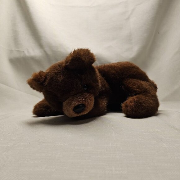 Vintage 1995 Beanie Baby Stuffed Brown Bear Plushie Plush - Picture 2 of 13